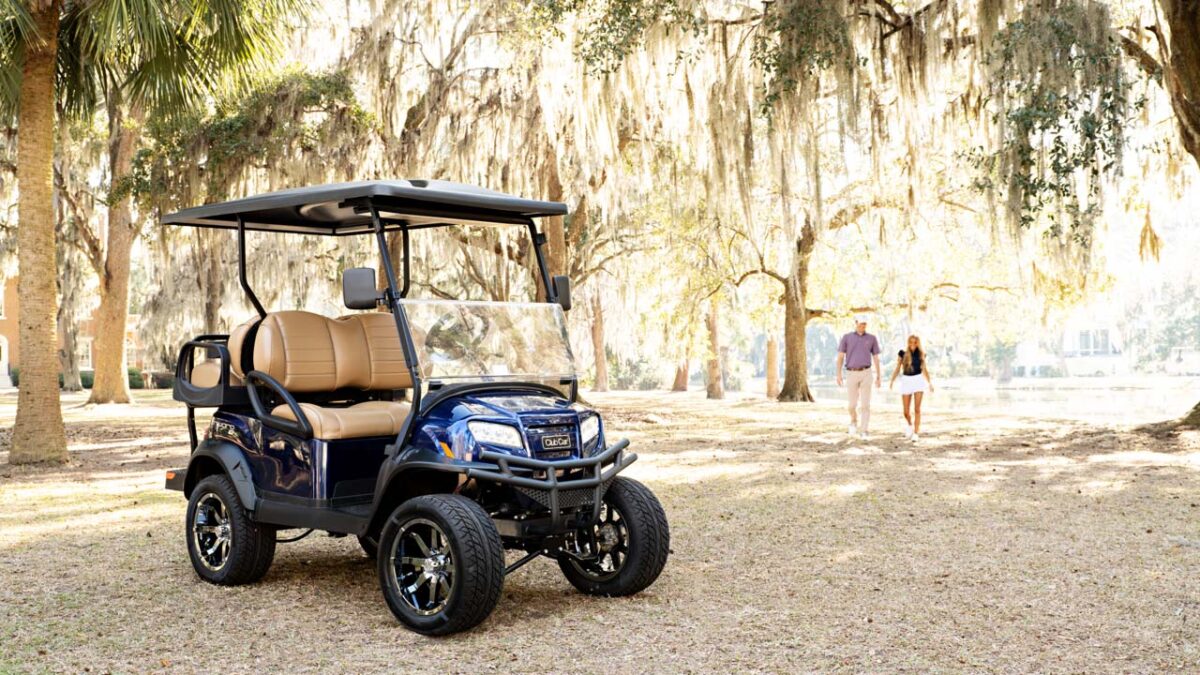 Lifted-4-passenger-golf-cart