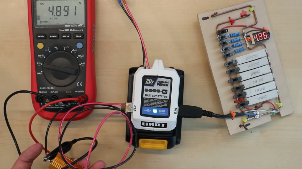 hart battery charger blinking red