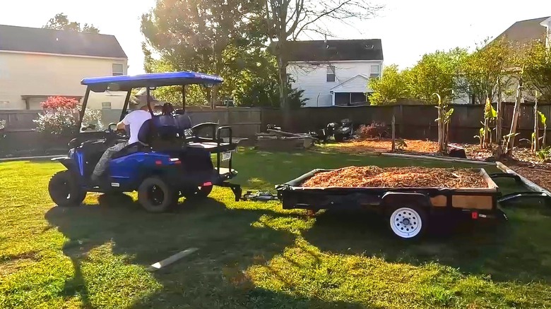 club car golf cart towing capacity