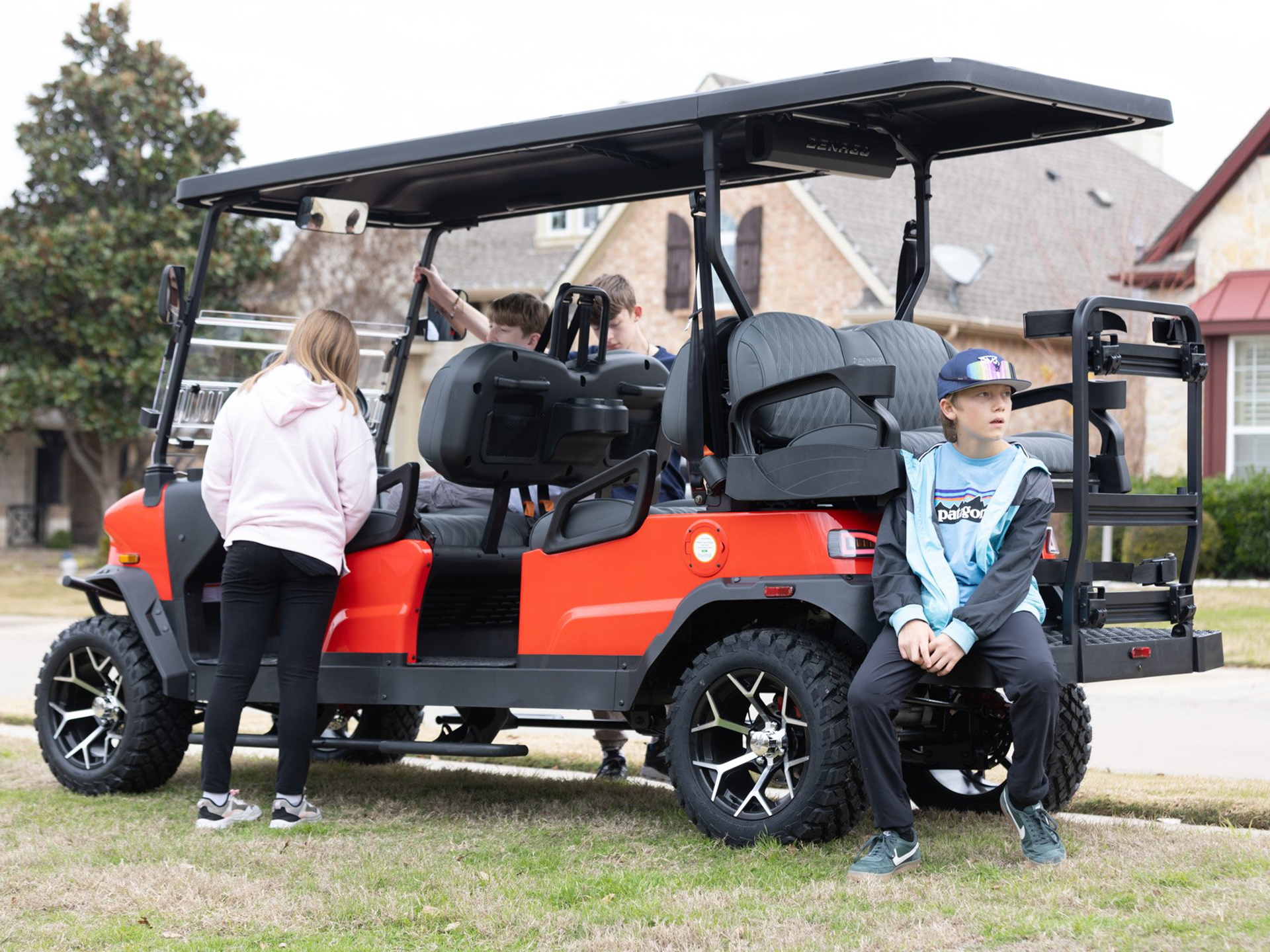 denago 6 seater golf cart