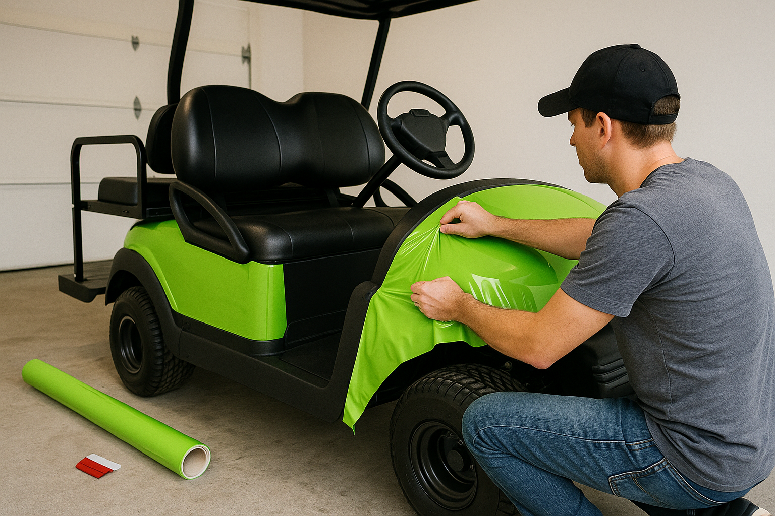 how much does it cost to wrap a golf cart