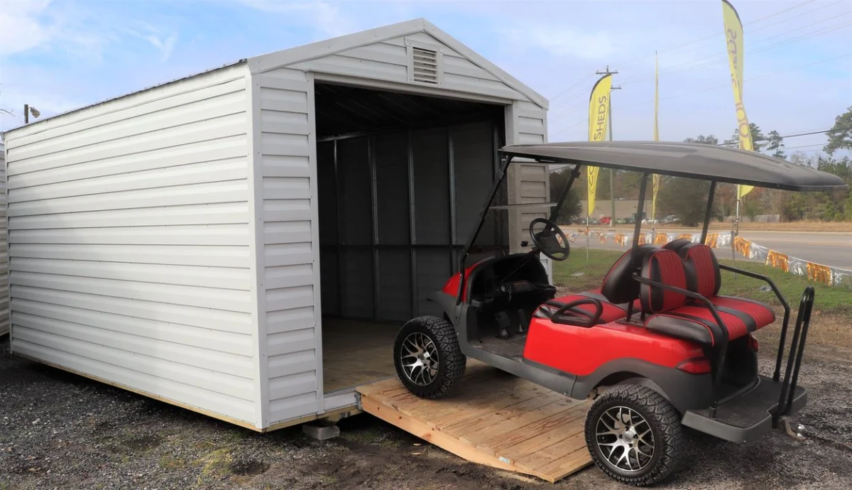 how to store an electric golf cart for the summer