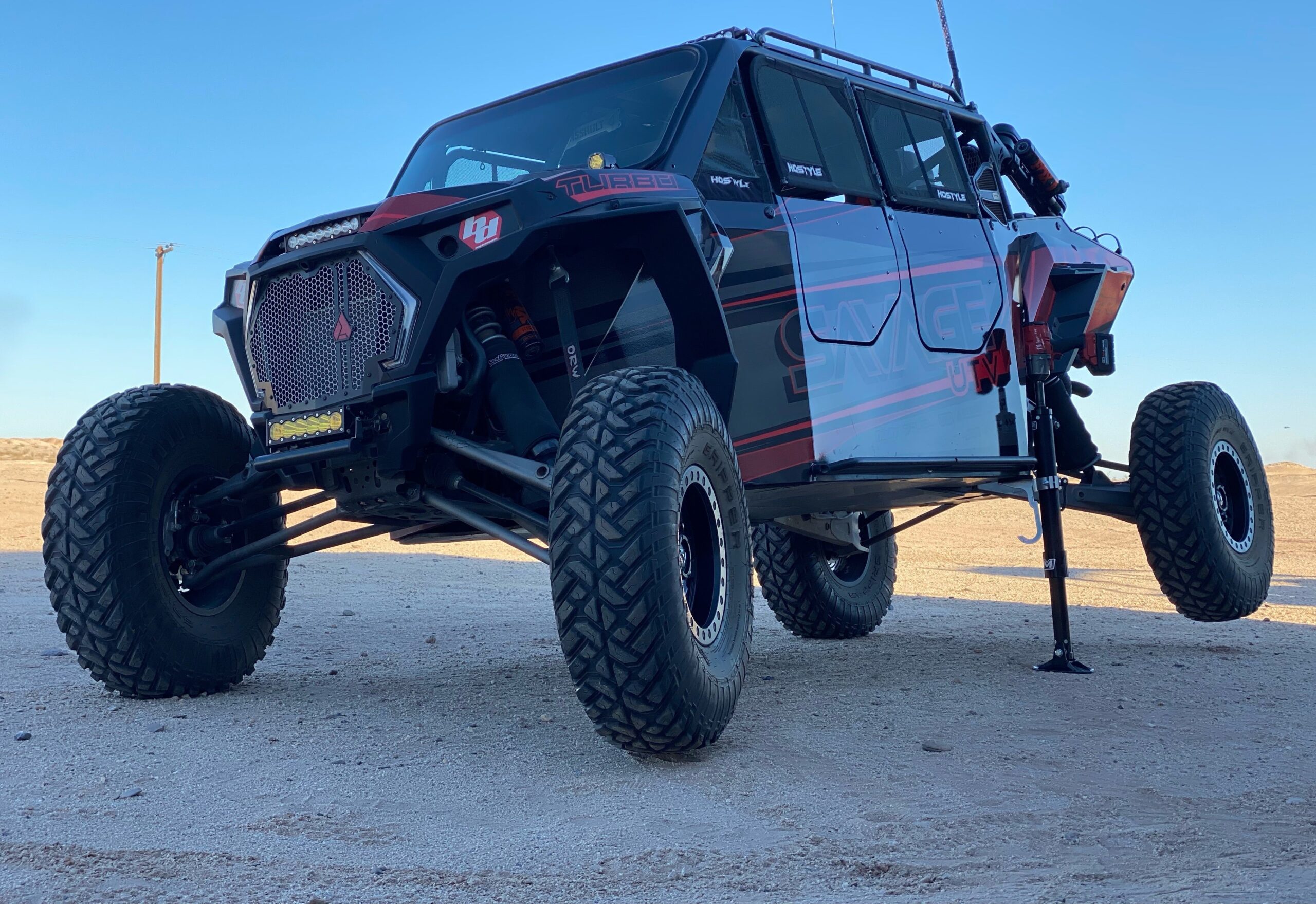how to jack up a utv