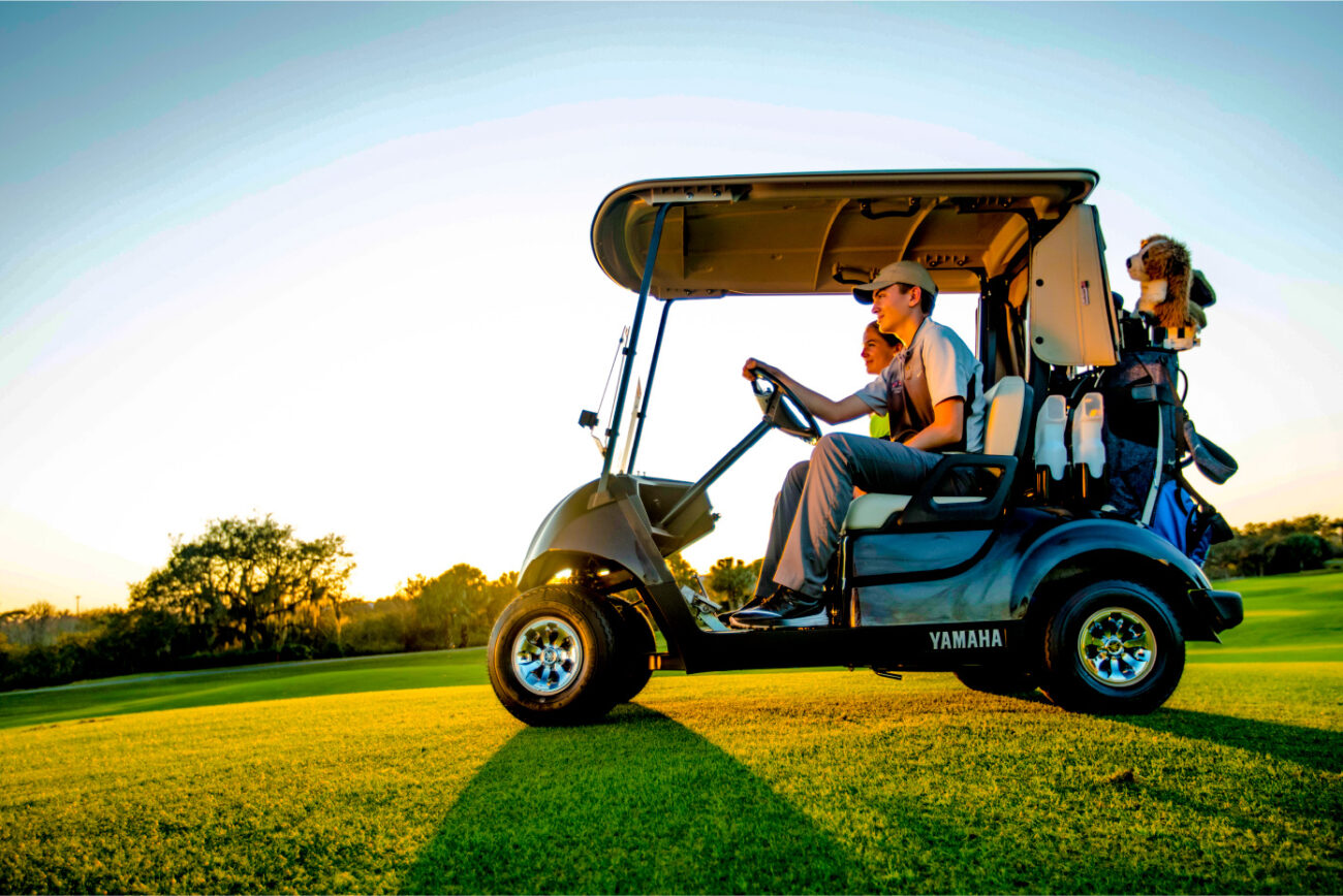 how much does a yamaha golf cart weigh​