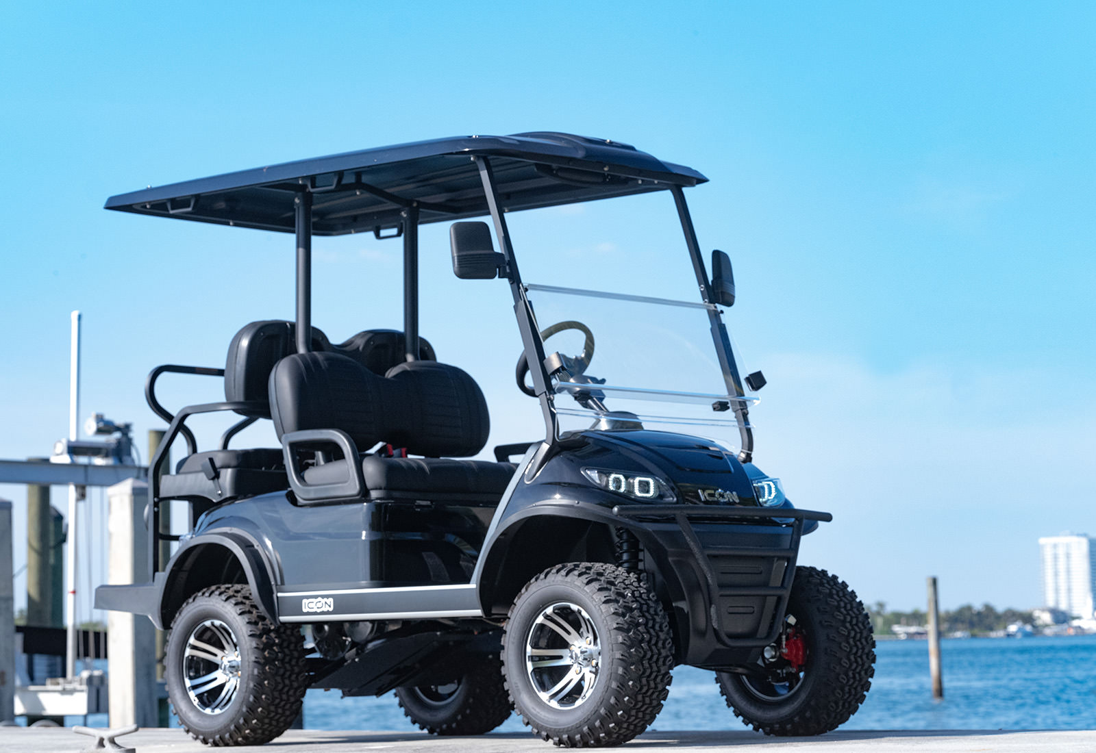 are icon golf carts made in china