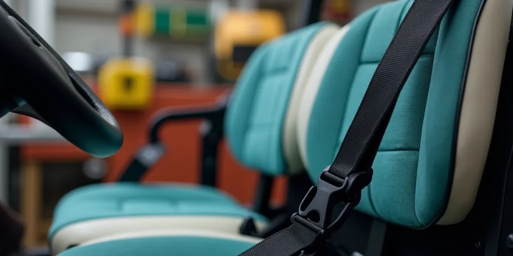 install seat belts on a club car precedent golf cart