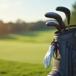 How to use glove holder on golf bag