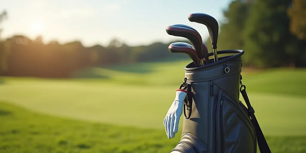 How to use glove holder on golf bag