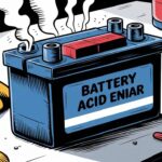 why does a forklift battery smell like rotten eggs when it overheats