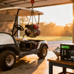 How much would it cost to convert an old gas golf cart into an all-electric one