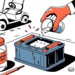 does golf cart battery repair liquid work