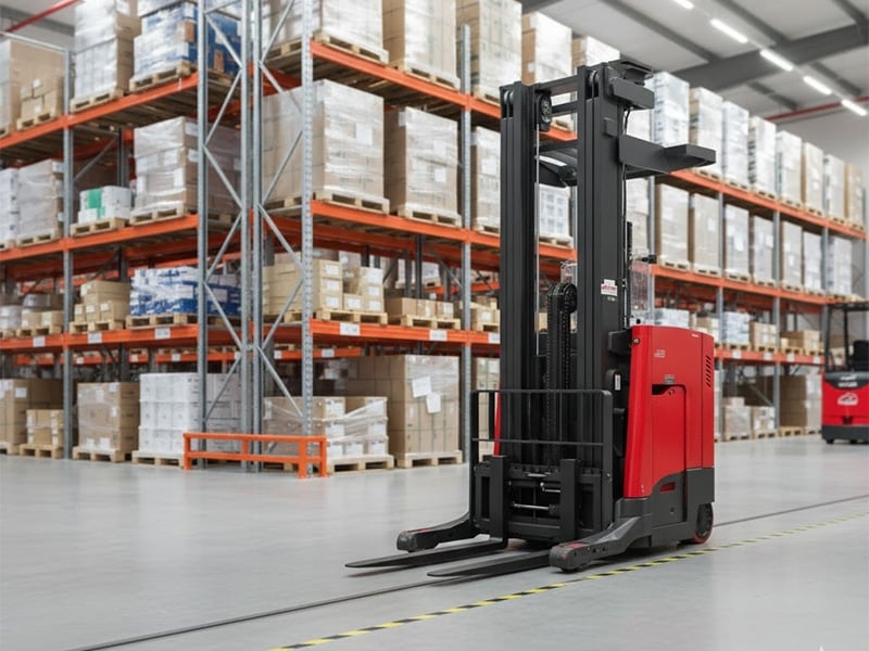 how to adjust speed on raymond reach truck