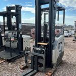 how to operate a crown reach truck