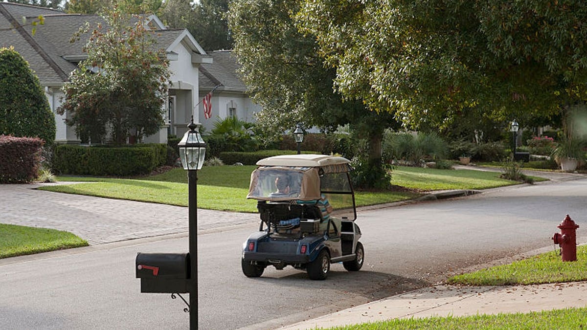 why do Americans love golf carts so much
