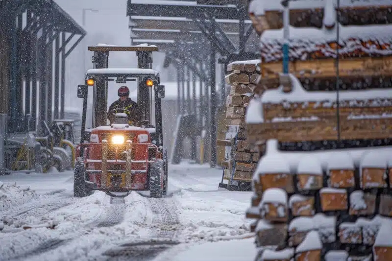 How to Winterize and Electric Forklifts