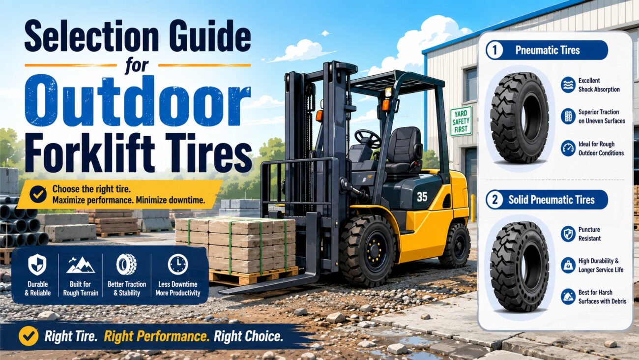 Selection Guide for Outdoor Forklift Tires
