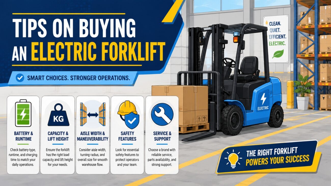 Tips on Buying an Electric Forklift