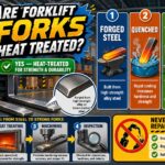 are forklift forks heat treated