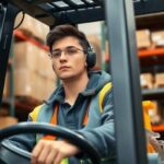 can a 17 year old drive a forklift