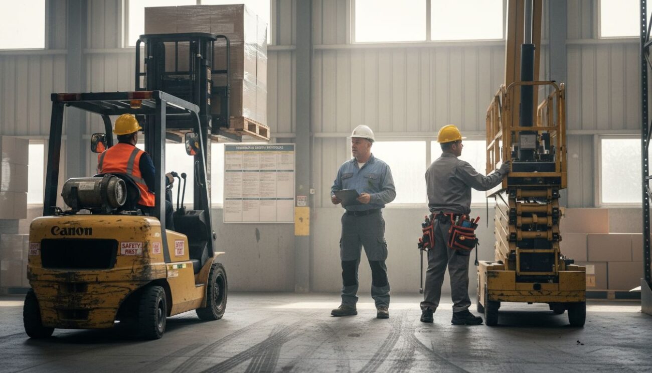 can you use forklift certification for scissor lift