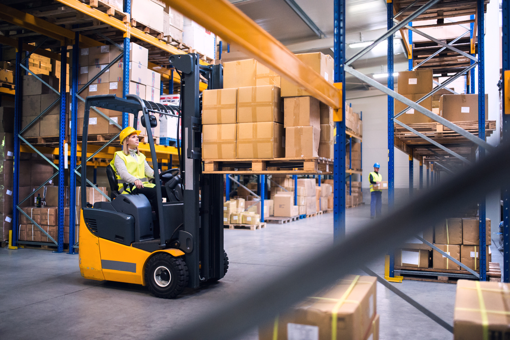 does a forklift need a number plate