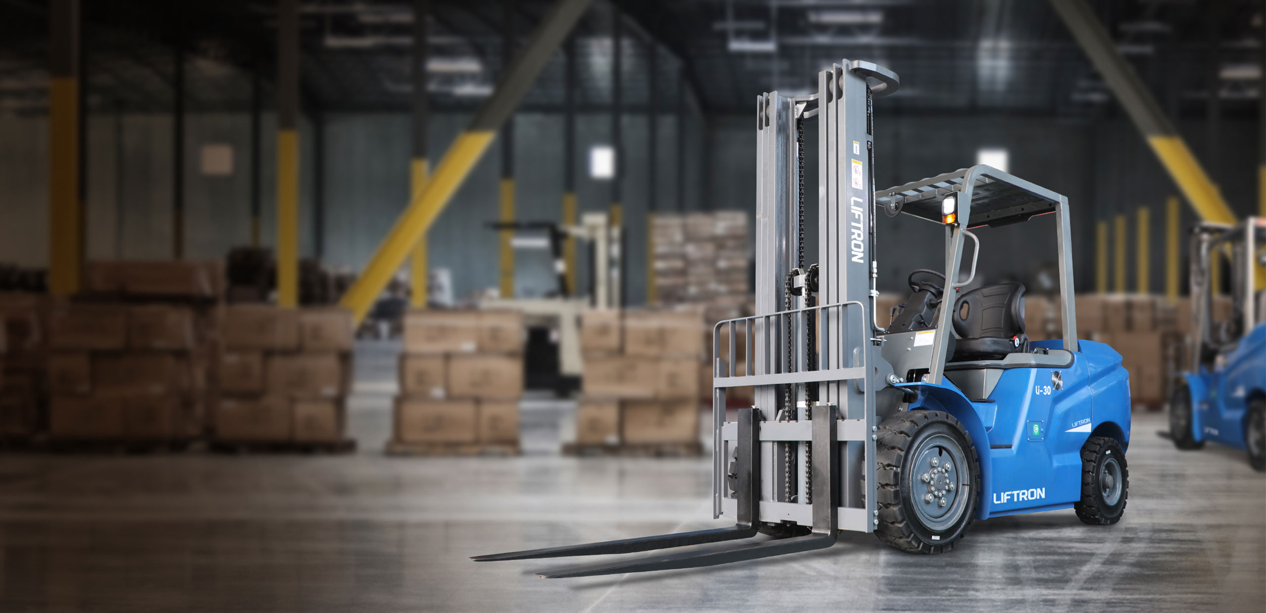 does all sit-down forklifts have brake and accelerator