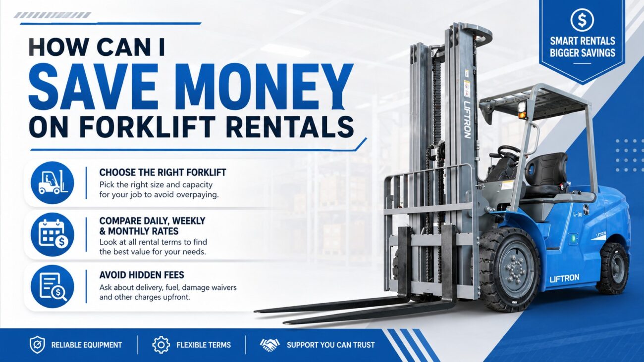 how can I save money on forklift rentals