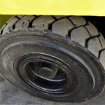 how do i avoid accidents caused by worn forklift tires