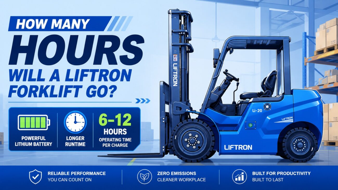 how many hours will a liftron forklift go