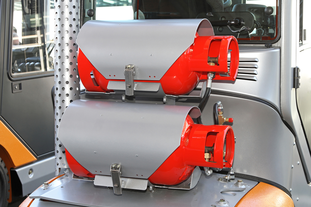 how to calculate forklift propane cylinder water capacity