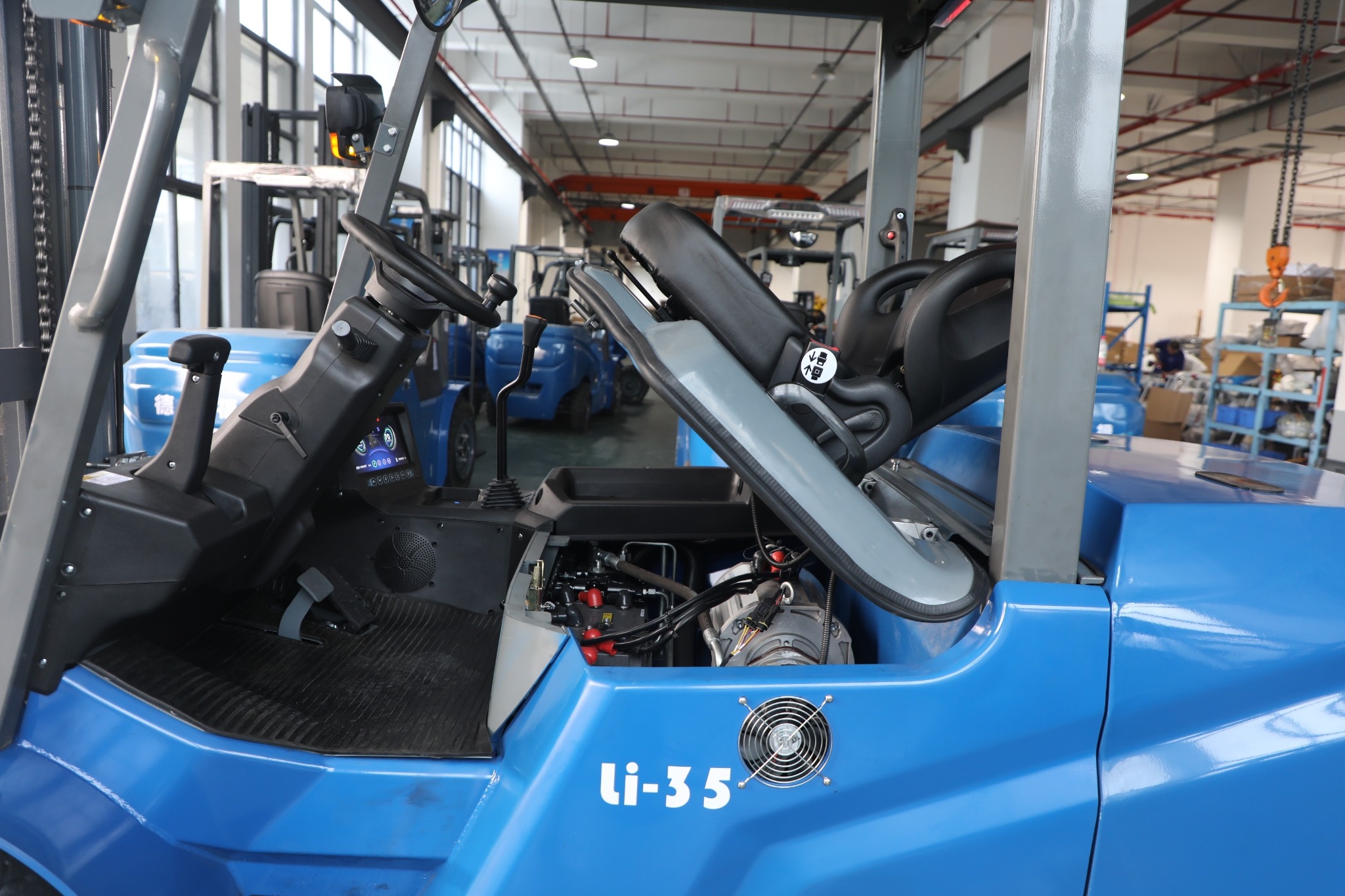 how to determine age of liftron forklift
