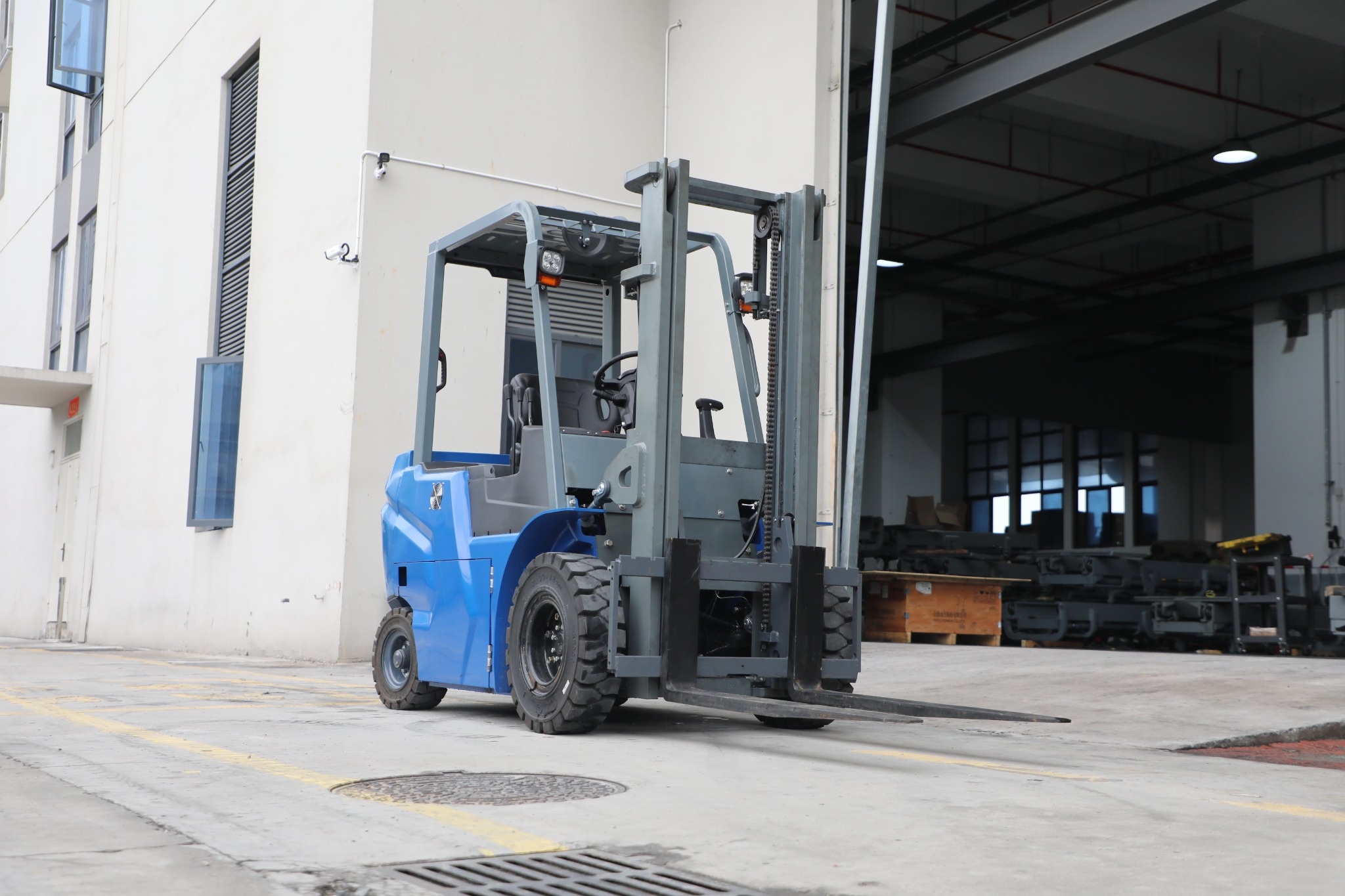 how to drive a liftron sit down forklift
