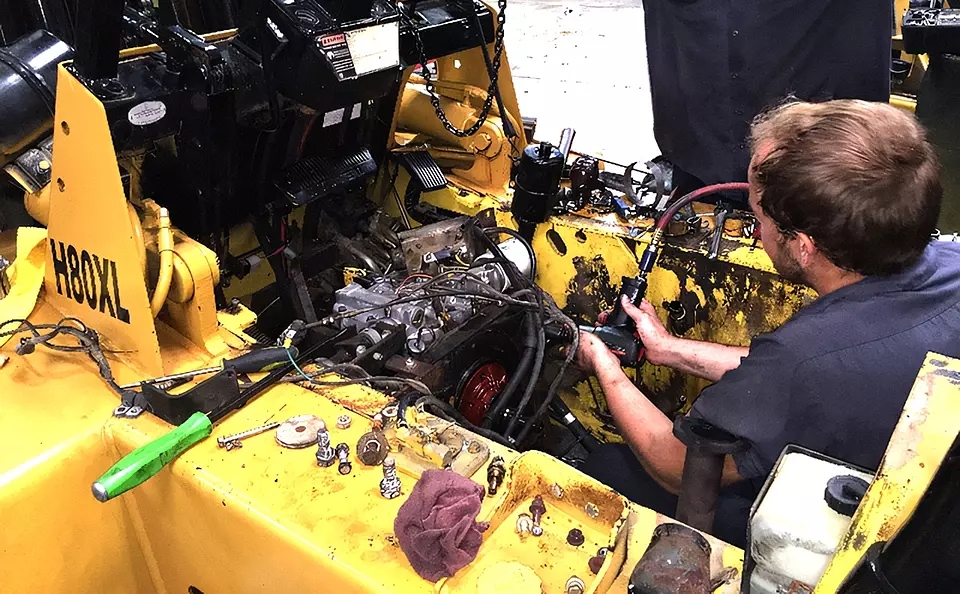 how to get rid of an old forklift​
