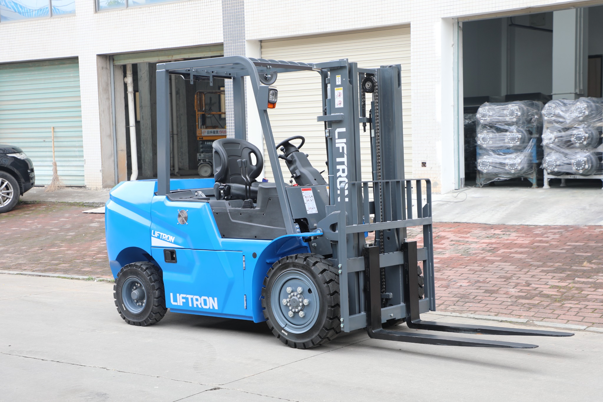 how to move a liftron forklift that is not running