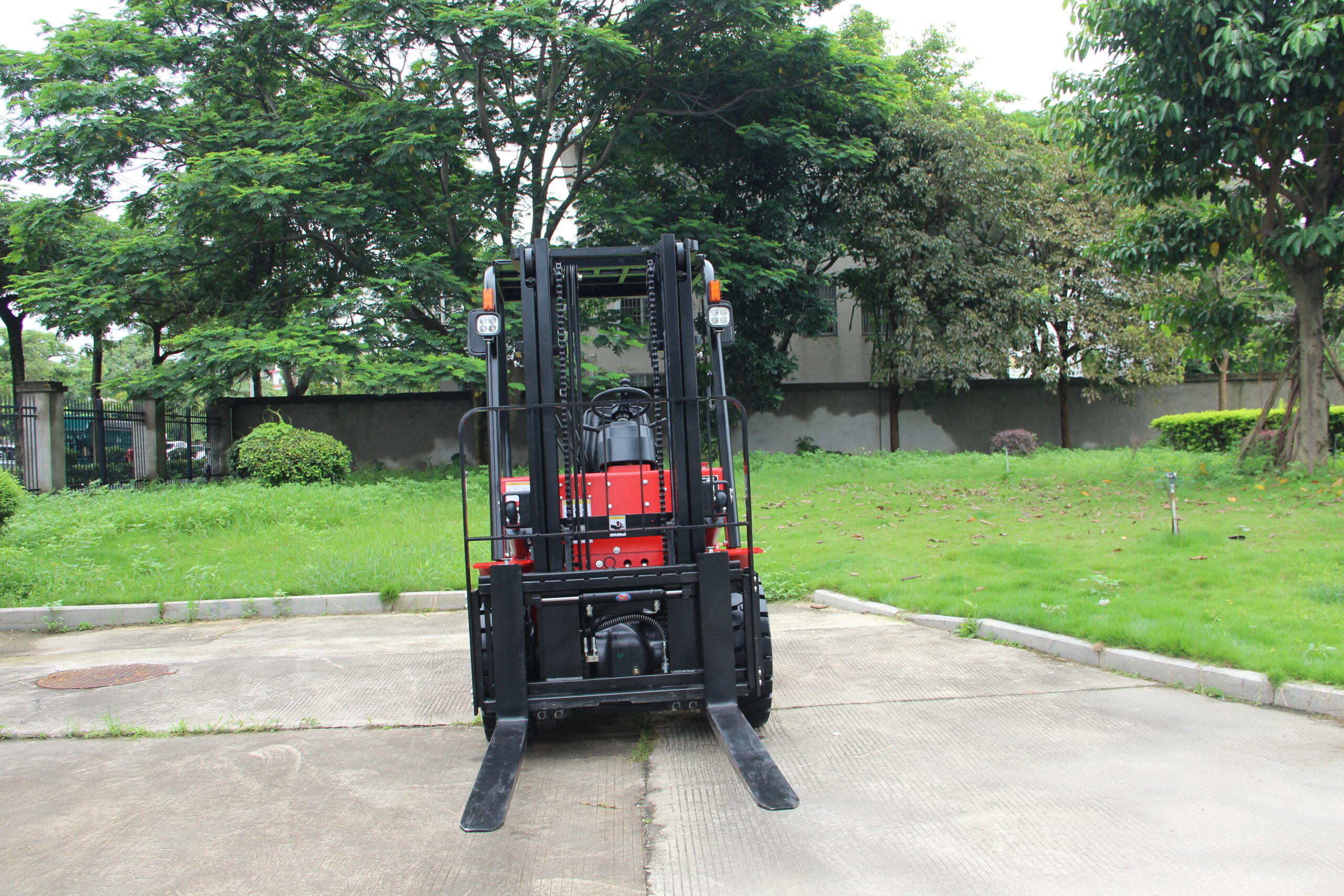 how to open hood on liftron forklift