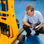 how to test brakes on a forklift​