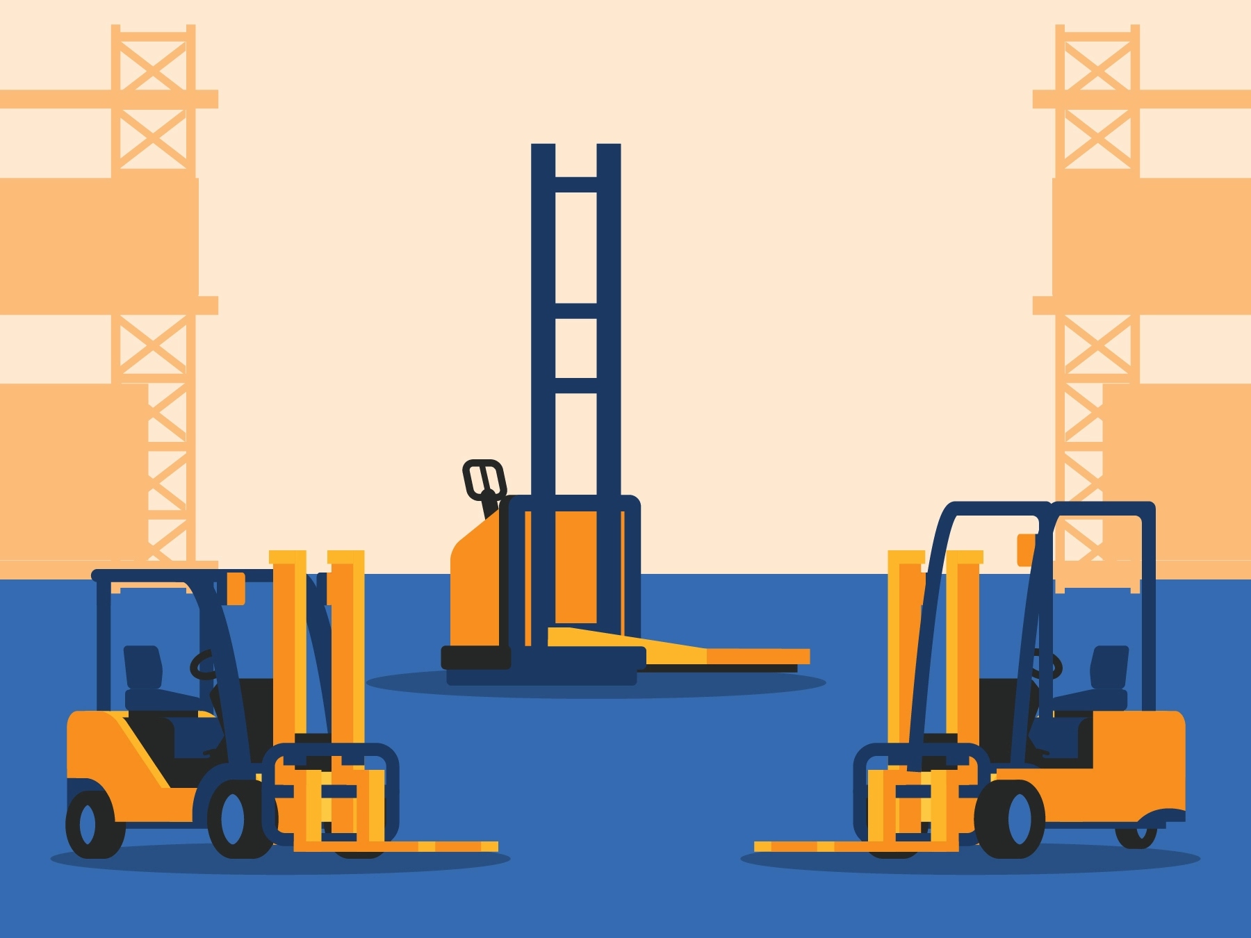 is a forklift a small truck