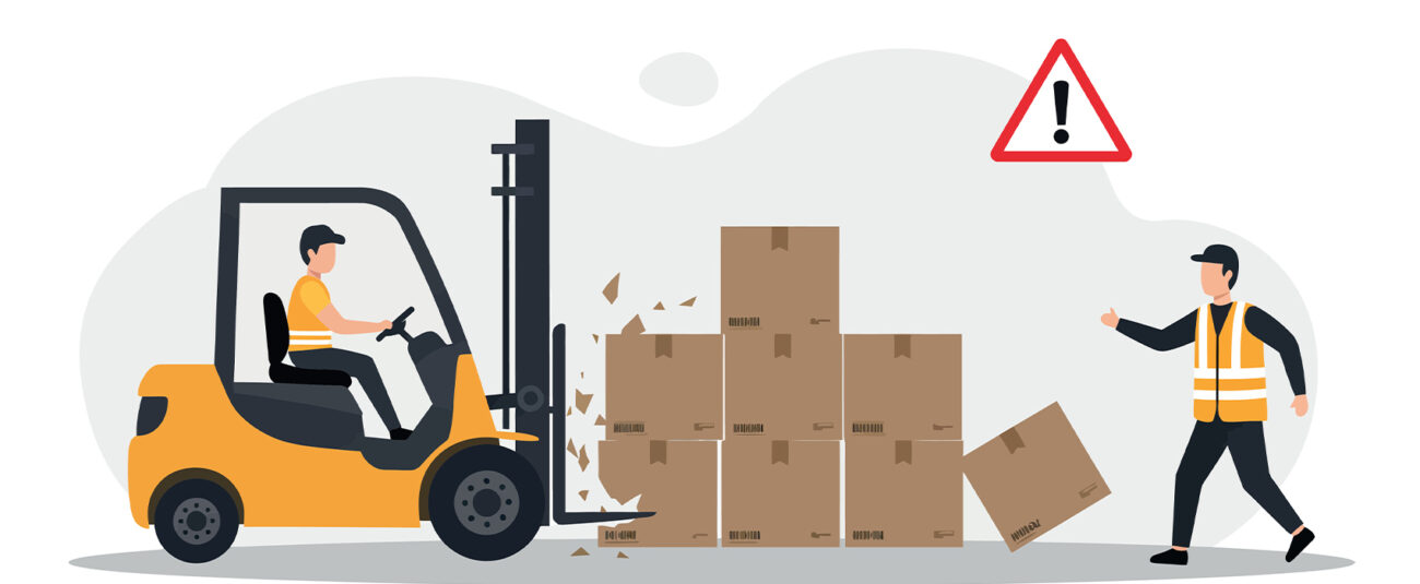 is it unsafe to be near forklift all day