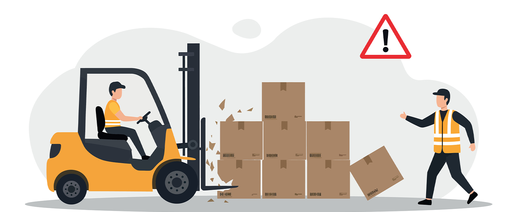 is it unsafe to be near forklift all day