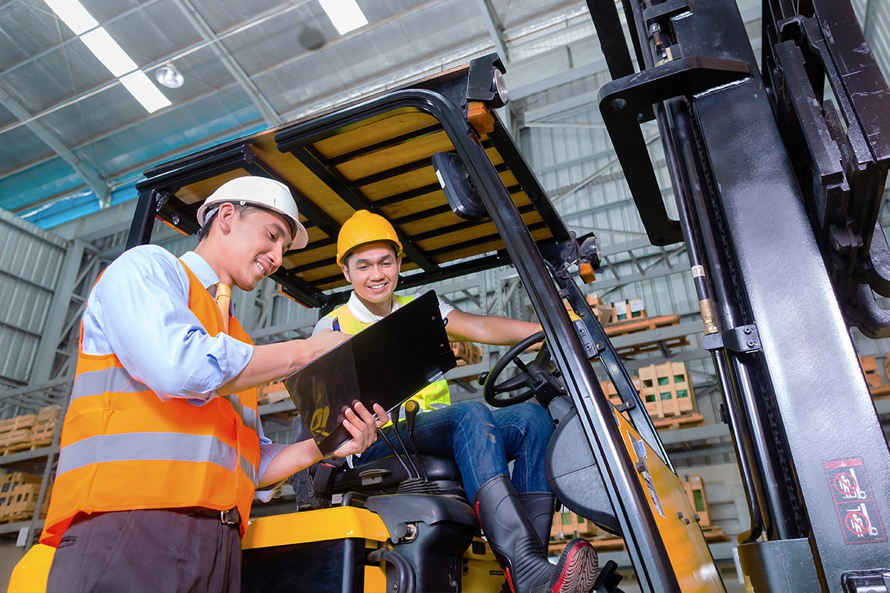 is there an osha inspection form for forklifts