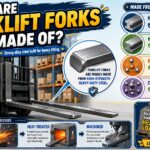 what are forklift forks made of