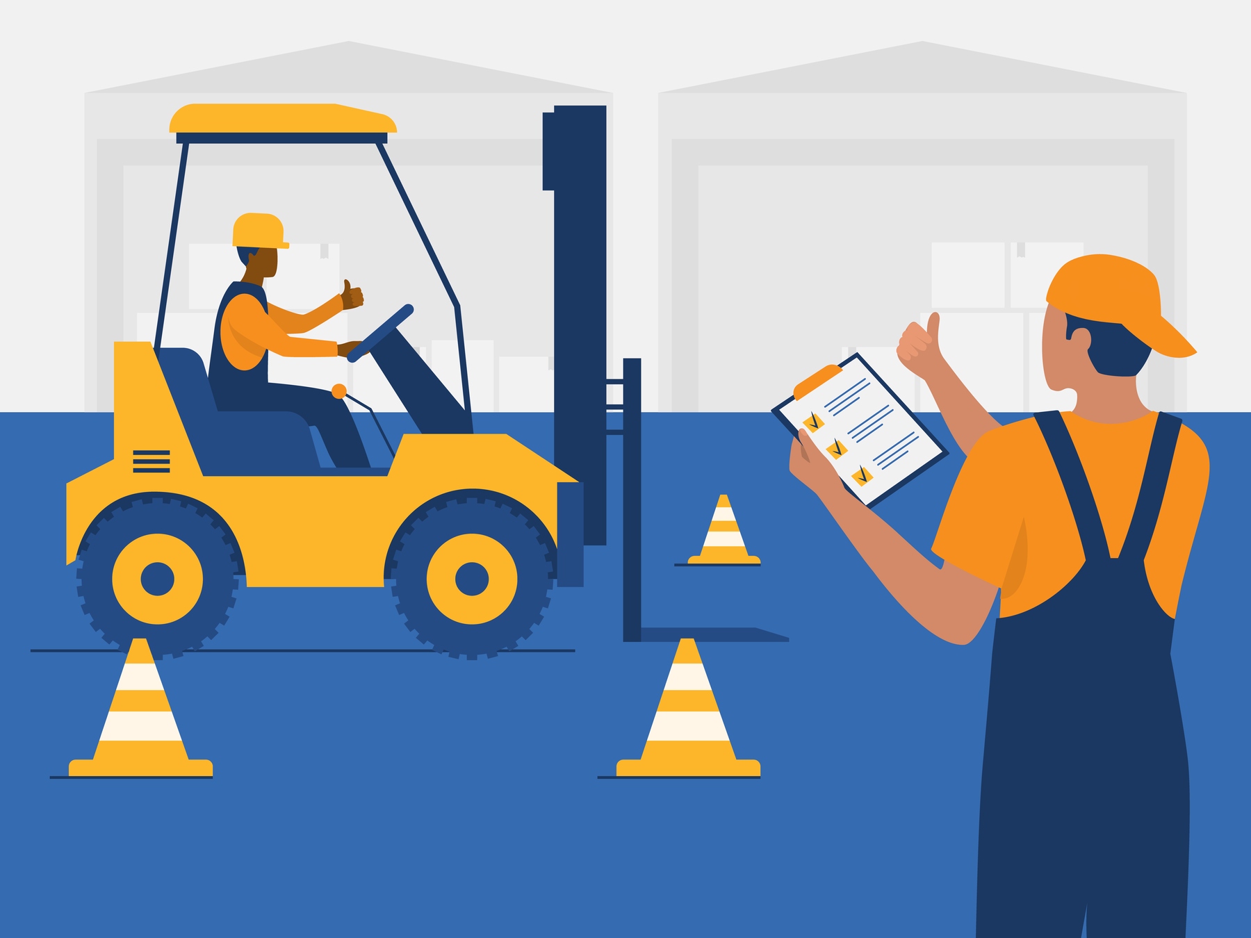 what is the height requirement for driving a forklift