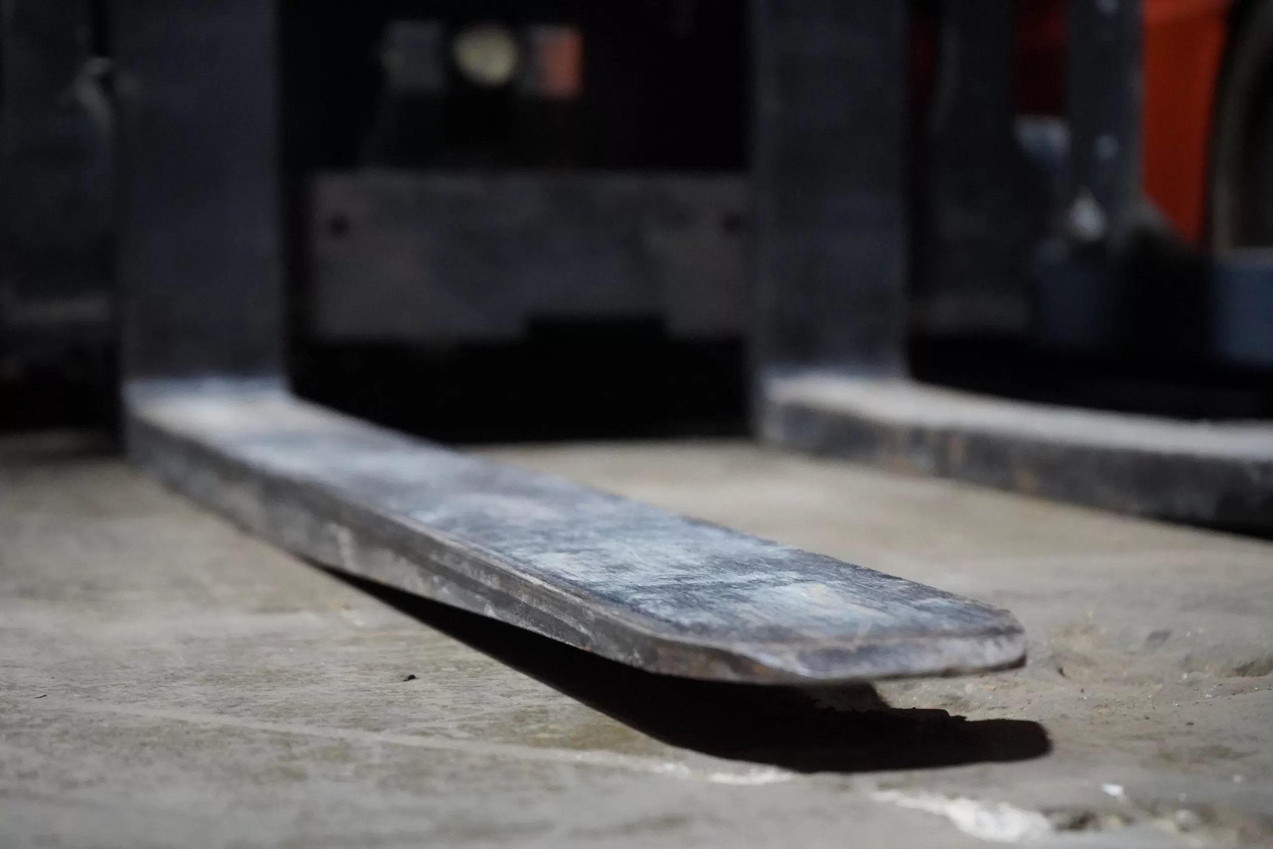 what metal are forklift forks made of