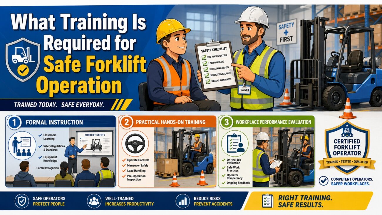 what training is required for safe forklift operation