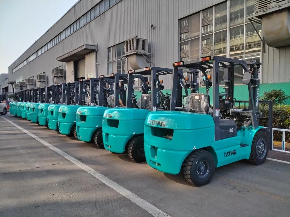 when parking a forklift what is the safest procedure