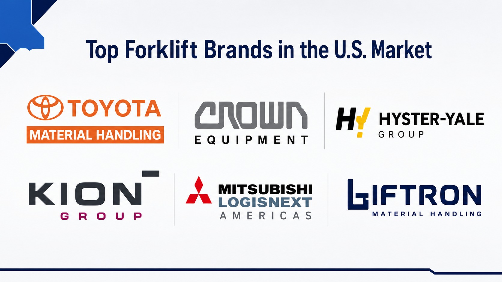 who are the biggest forklift manufacturers in the usa