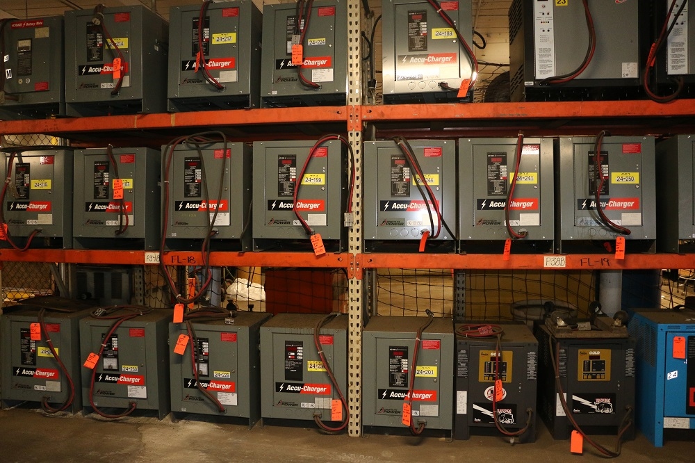 who buys old forklift batteries