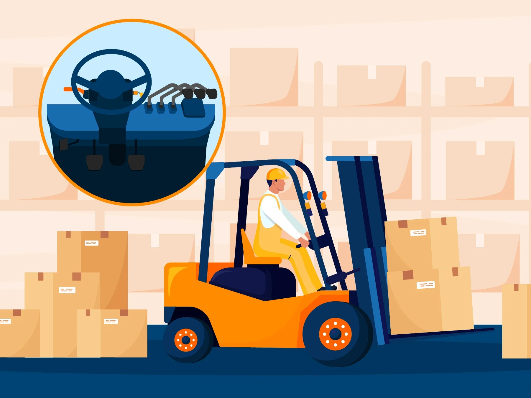 are all industrial forklifts have clutch