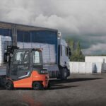 can a stand-up forklift be used to unload a trailer​