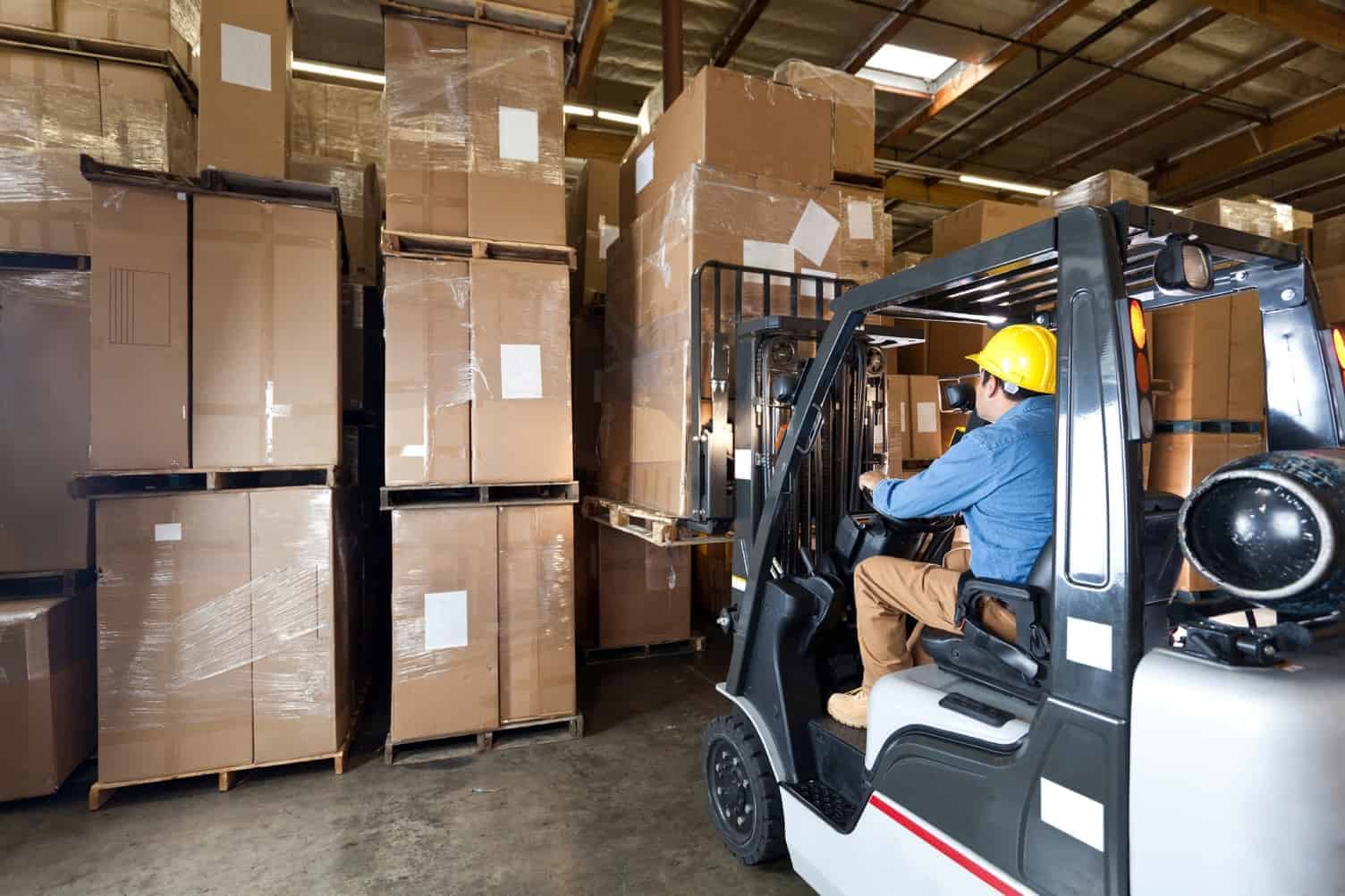 can propane forklifts be used indoors
